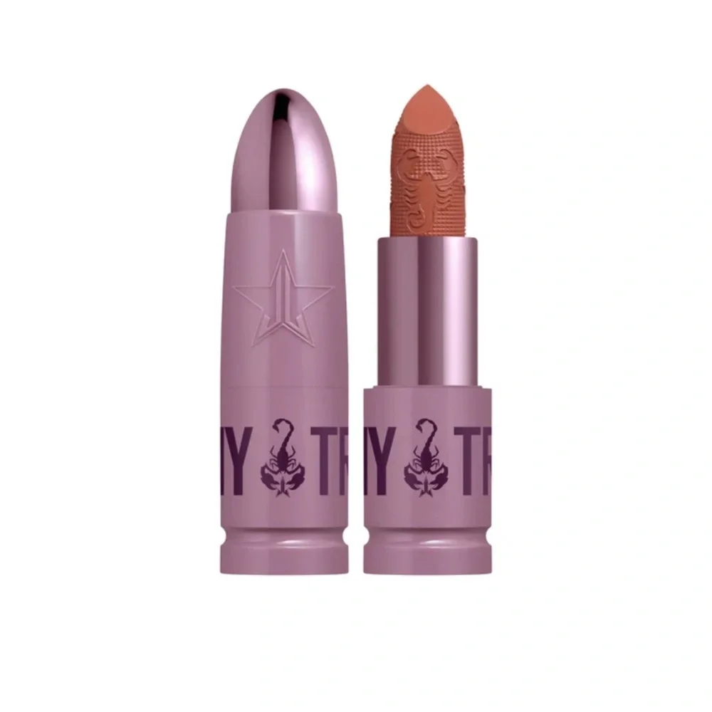Camel Humps SHINY TRAP Lipstick Jeffree Star New in Box Toasty Peach creamy